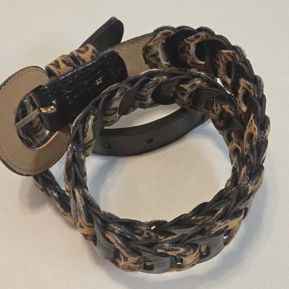 VINTAGE Animal Print Belt - Picture 9 of 11